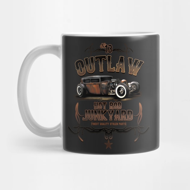 Hotrod Outlaw Junkyard by hardtbonez